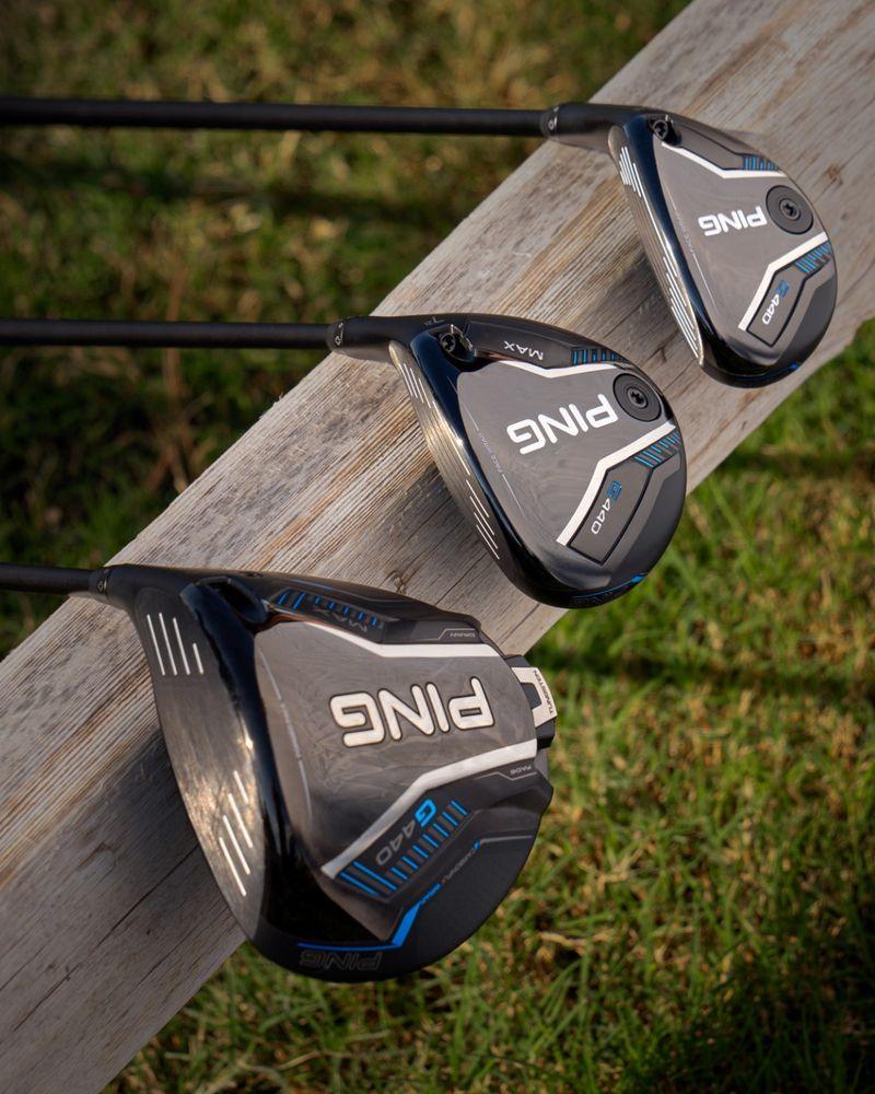 Ping equipment at the Belton Park pro shop